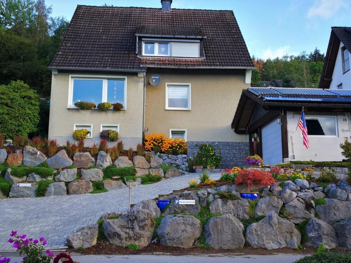 Ferienwohnung Am Silberg Plettenberg Bagian luar foto